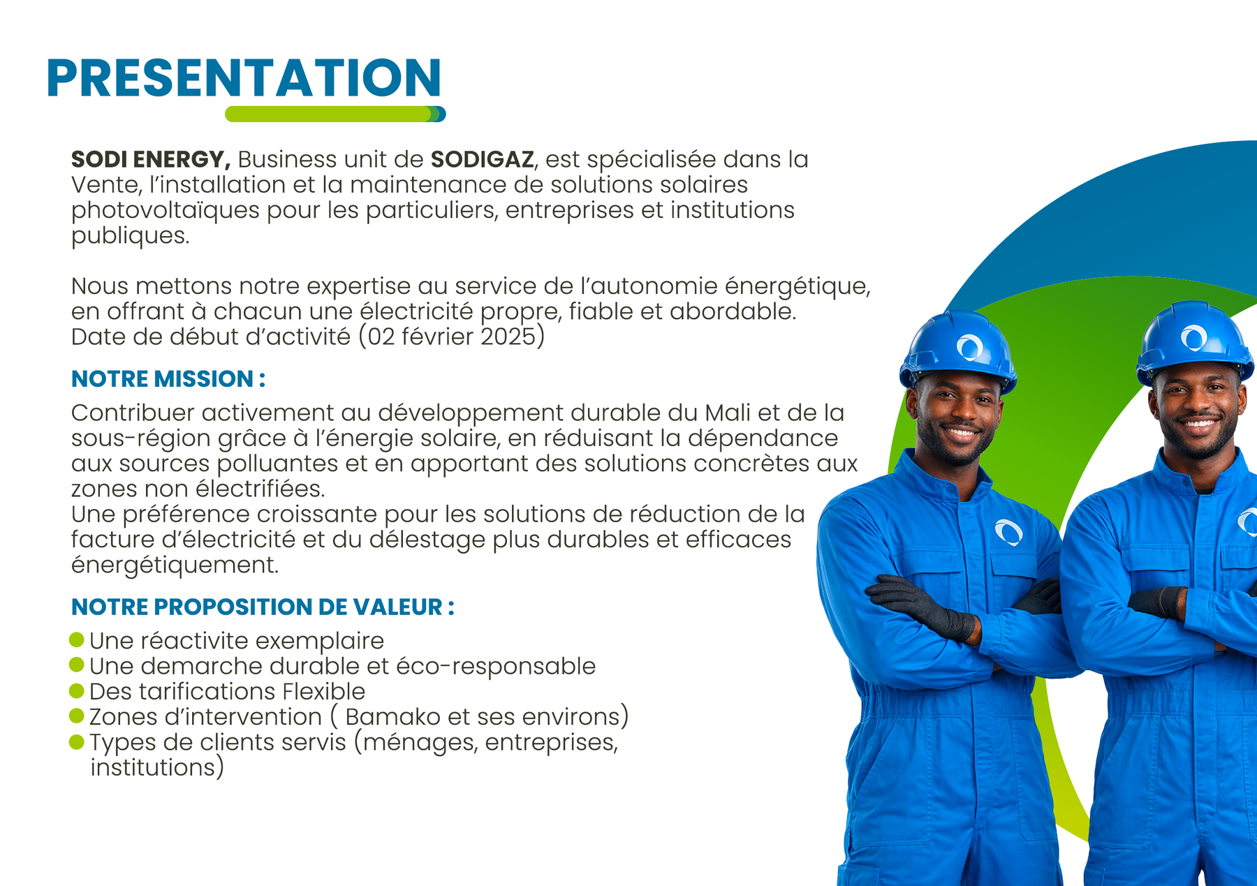 Sodi Energy — Édition / Catalogue