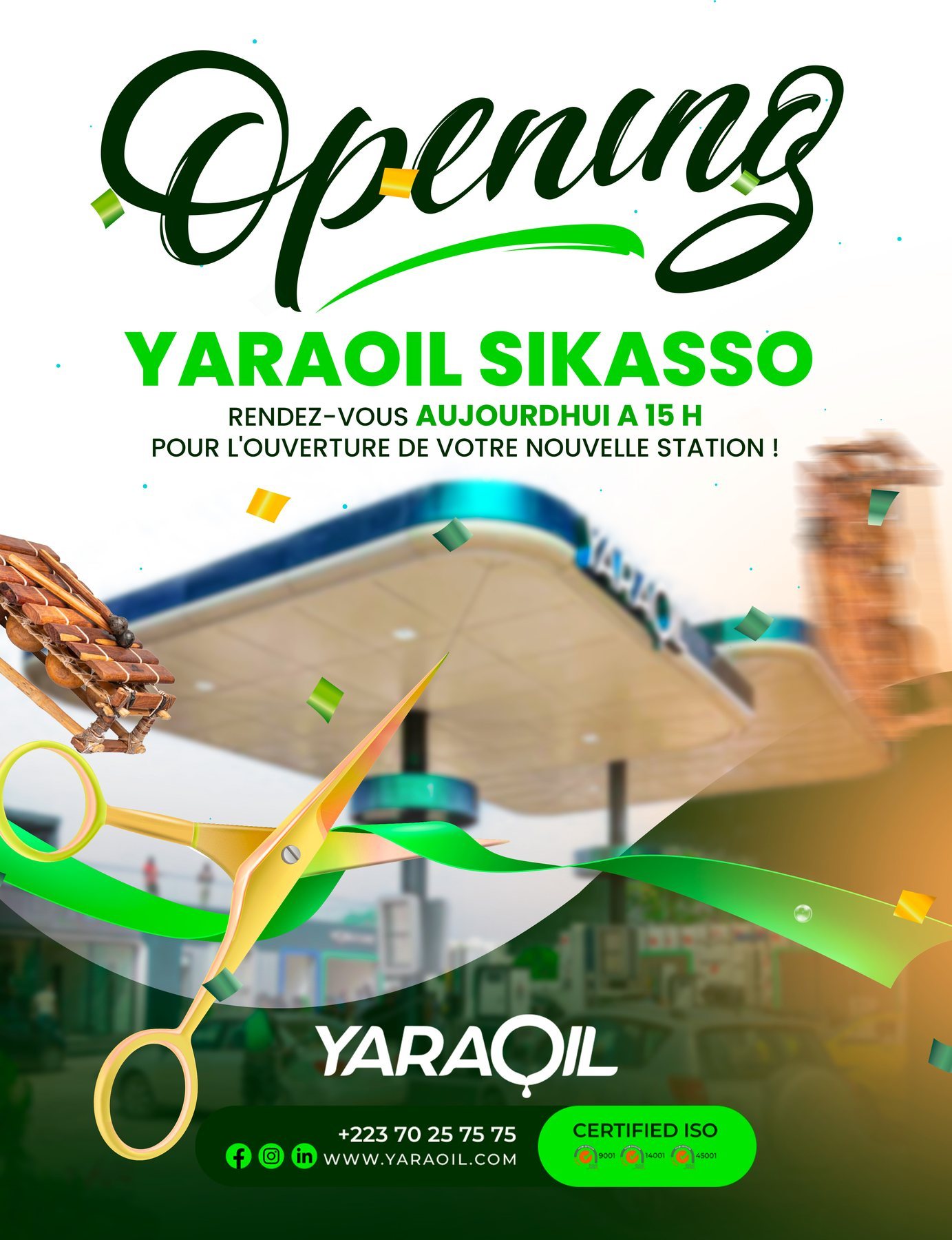 YaraOil Sikasso — Campagne digitale / Réseaux sociaux